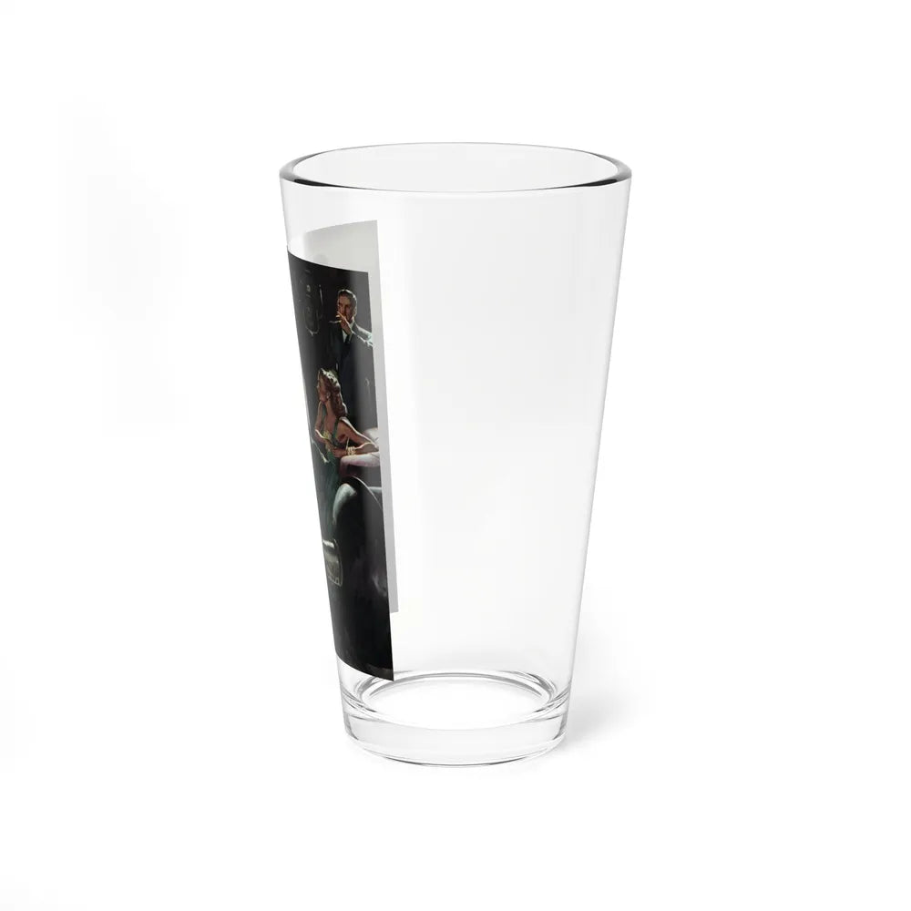 Stranger Than Truth, part 2, Collier's, September 21, 1949 (Magazine Illustration) Pint Glass 16oz - Go Mug Yourself