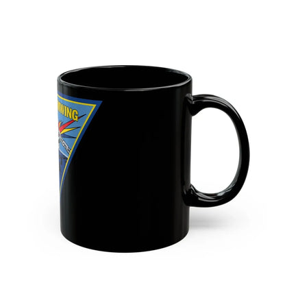 STRATCOMMWING 1 (U.S. Navy) Black Coffee Mug-Go Mug Yourself