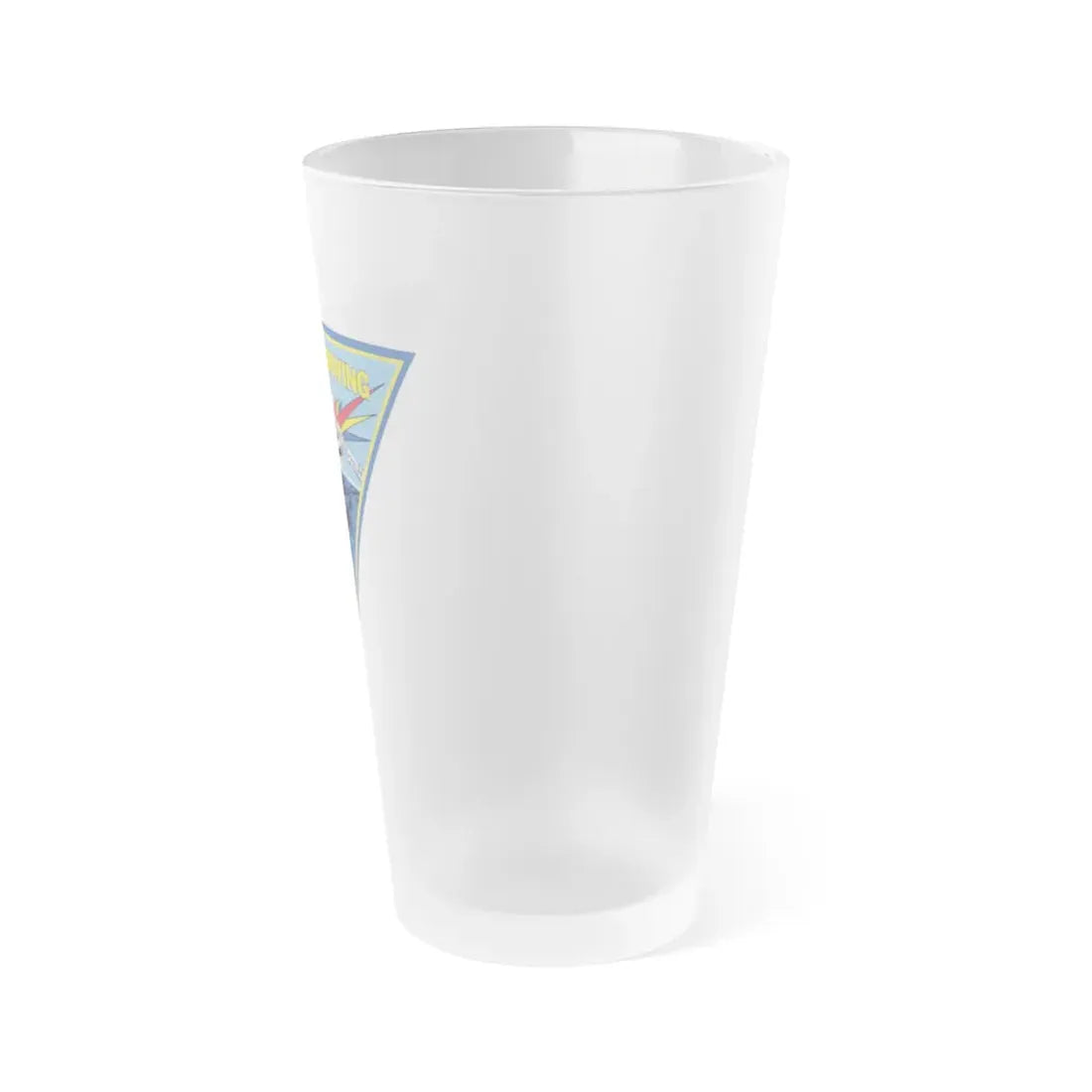 STRATCOMMWING 1 (U.S. Navy) Frosted Pint Glass 16oz - Go Mug Yourself