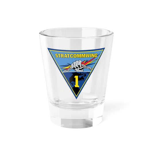 STRATCOMMWING 1 (U.S. Navy) Shot Glass 1.5oz 1.5oz - Go Mug Yourself