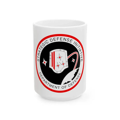 Strategic Defense Initiative - White Coffee Mug 15oz - Go Mug Yourself