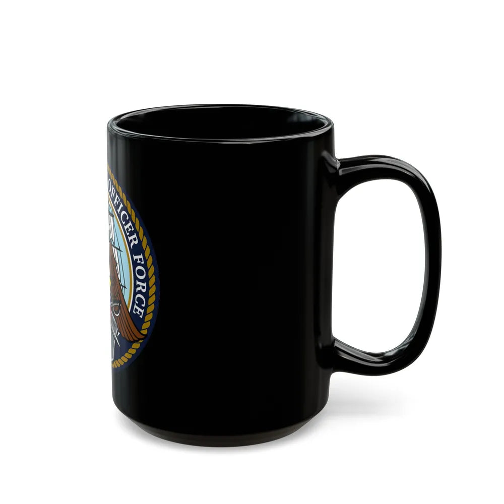 Strategic Sealift Officer Force (U.S. Navy) Black Coffee Mug-Go Mug Yourself