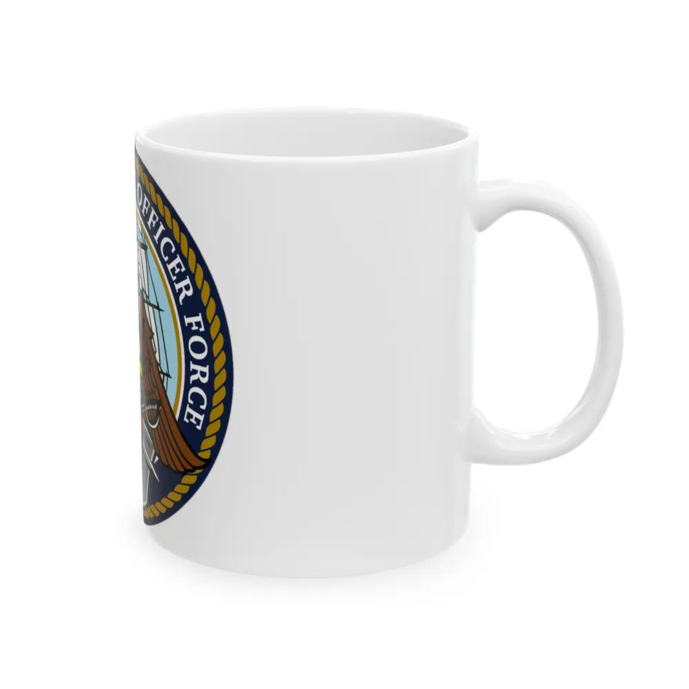 Strategic Sealift Officer Force (U.S. Navy) White Coffee Mug-Go Mug Yourself