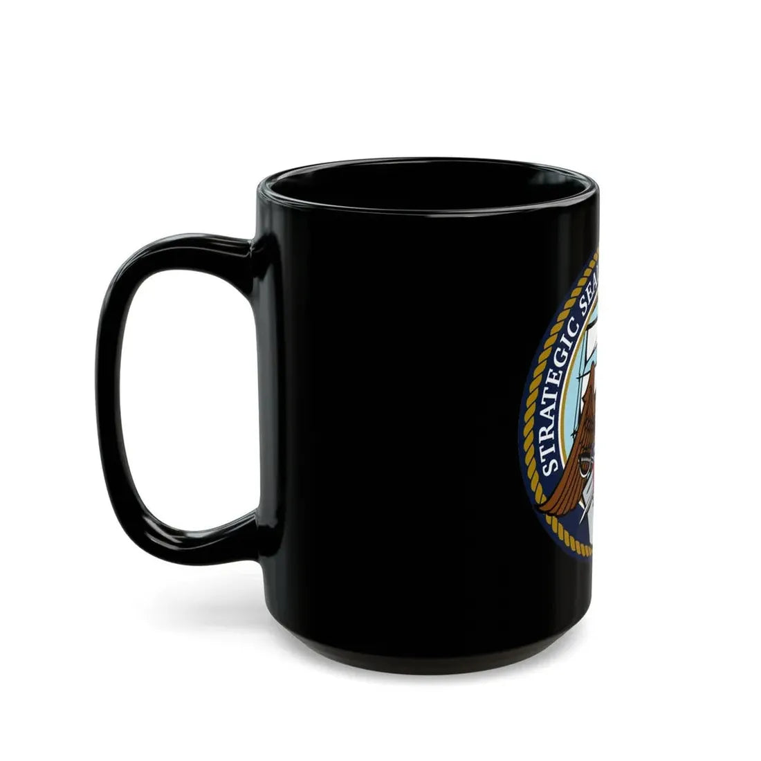 Strategic Sealift Officer Force (U.S. Navy) Black Coffee Mug - Go Mug Yourself