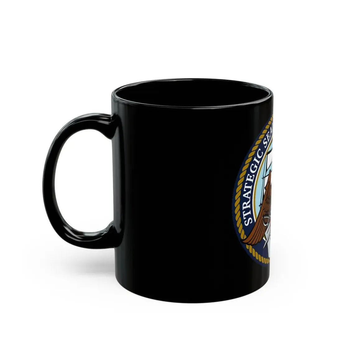 Strategic Sealift Officer Force (U.S. Navy) Black Coffee Mug - Go Mug Yourself