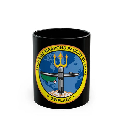 Strategic Weapons Facility Atlantic (U.S. Navy) Black Coffee Mug-11oz-Go Mug Yourself