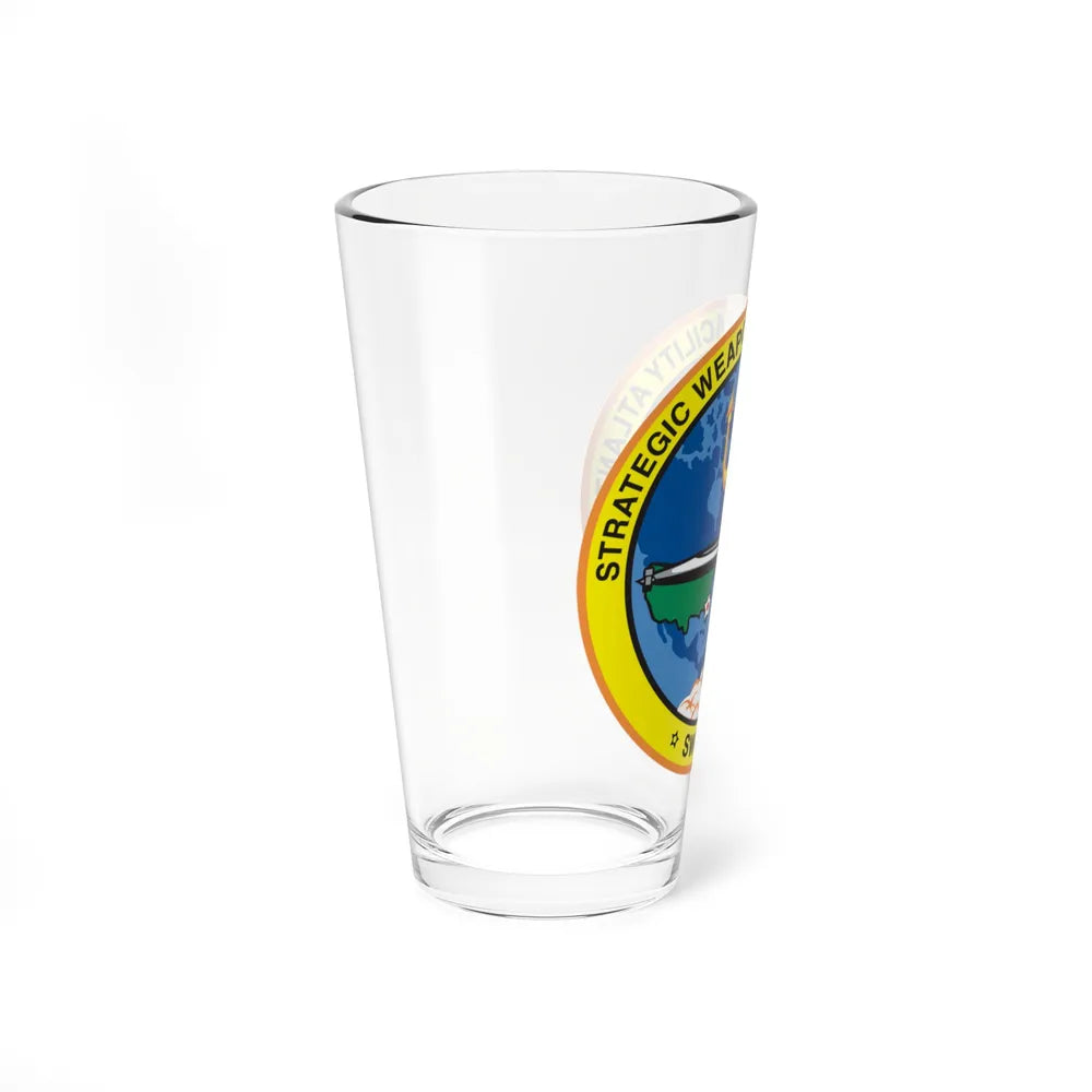 Strategic Weapons Facility Atlantic (U.S. Navy) Pint Glass 16oz-Go Mug Yourself