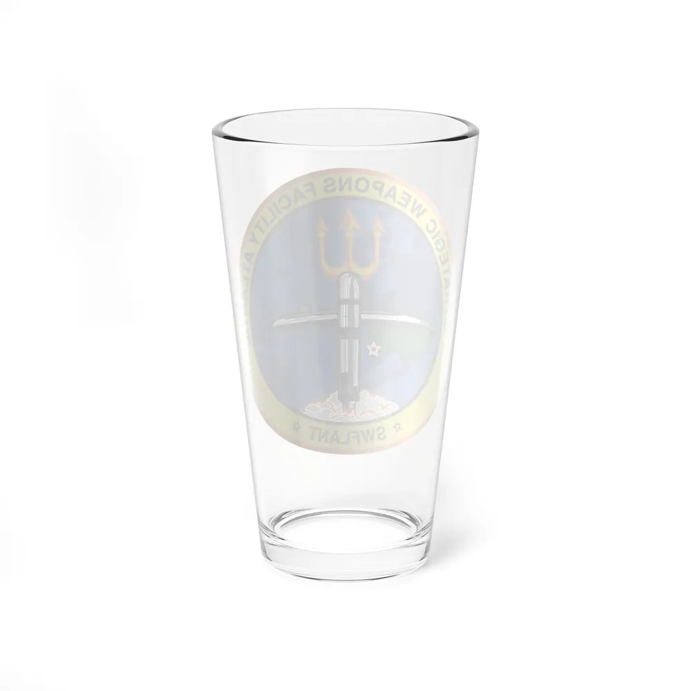 Strategic Weapons Facility Atlantic (U.S. Navy) Pint Glass 16oz-Go Mug Yourself