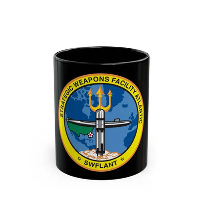 Strategic Weapons Facility Atlantic (U.S. Navy) Black Coffee Mug 11oz - Go Mug Yourself
