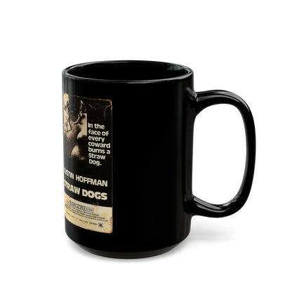 STRAW DOGS (VHS COVER) - Black Coffee Mug-Go Mug Yourself