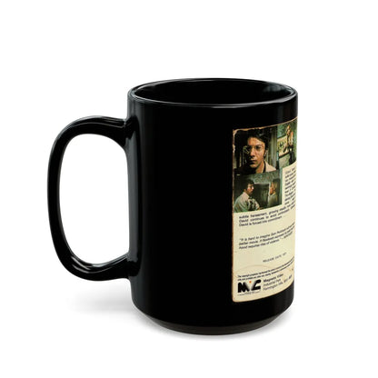 STRAW DOGS (VHS COVER) - Black Coffee Mug-Go Mug Yourself