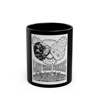 Strawberry Children 1967 (Music Poster) Black Coffee Mug 11oz - Go Mug Yourself