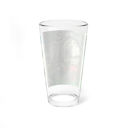 Strawberry Festival, 1909 Hudson, Great Moments in Early American Motoring (Magazine Illustration) Pint Glass 16oz - Go Mug Yourself
