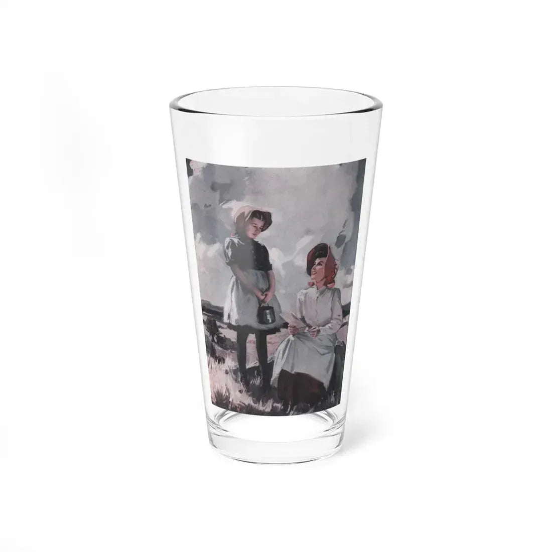 Strawberry Time, Woman's Day, April 1943 (Magazine Illustration) Pint Glass 16oz 16oz - Go Mug Yourself