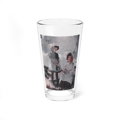 Strawberry Time, Woman's Day, April 1943 (Magazine Illustration) Pint Glass 16oz 16oz - Go Mug Yourself