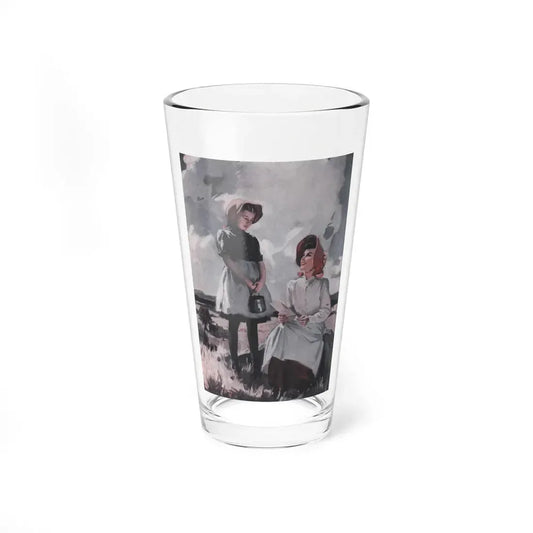 Strawberry Time, Woman's Day, April 1943 (Magazine Illustration) Pint Glass 16oz 16oz - Go Mug Yourself