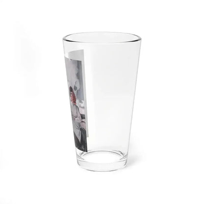 Strawberry Time, Woman's Day, April 1943 (Magazine Illustration) Pint Glass 16oz - Go Mug Yourself