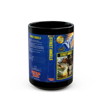 STREET ANGELS (VHS COVER) - Black Coffee Mug-15oz-Go Mug Yourself