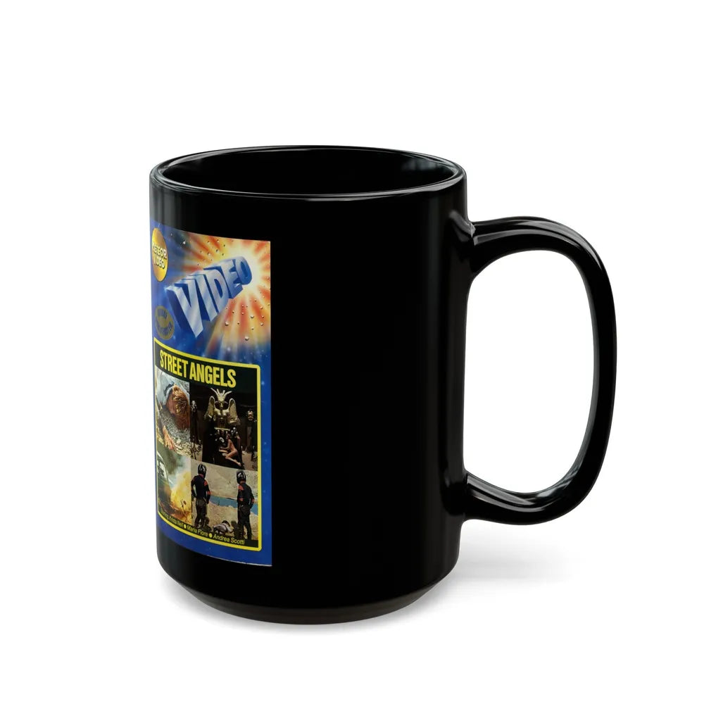 STREET ANGELS (VHS COVER) - Black Coffee Mug-Go Mug Yourself