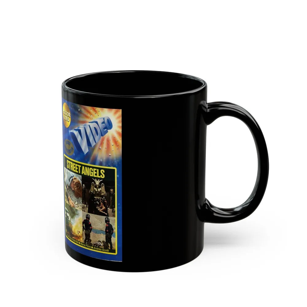 STREET ANGELS (VHS COVER) - Black Coffee Mug-Go Mug Yourself