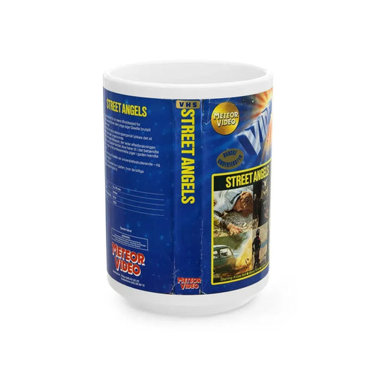 STREET ANGELS (VHS COVER) - White Coffee Mug 15oz - Go Mug Yourself