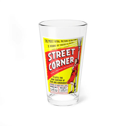 STREET CORNER 1948 Movie Poster - Pint Glass 16oz-16oz-Go Mug Yourself