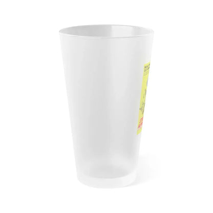 STREET GANGS OF HONG KONG 1973 Movie Poster - Frosted Pint Glass 16oz - Go Mug Yourself
