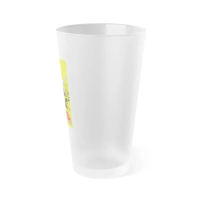 STREET GANGS OF HONG KONG 1973 Movie Poster - Frosted Pint Glass 16oz - Go Mug Yourself