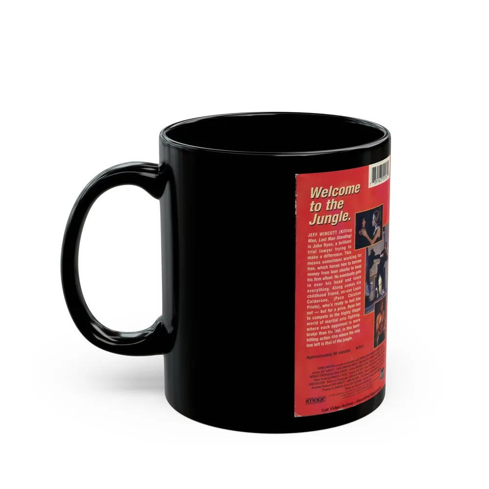 STREET LAW (VHS COVER) - Black Coffee Mug-Go Mug Yourself