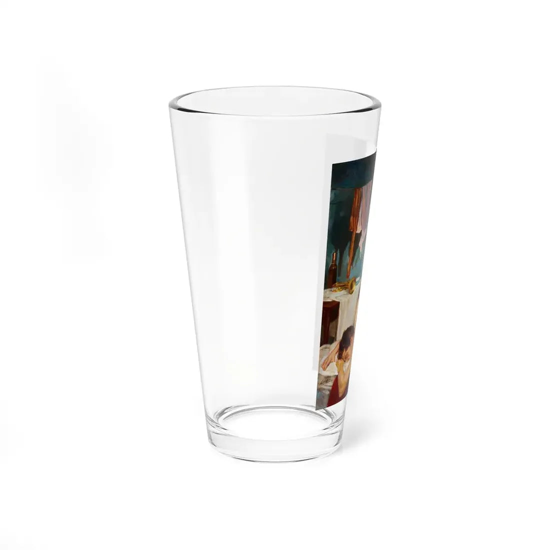 Street of the Blues, Original Novels paperback cover, 1952 - Pint Glass 16oz - Go Mug Yourself