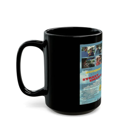 STREET SMART WHAT EVERY TEEN DRIVER AND PARENT NEEDS TO KNOW ABOUT DRIVING PRACTICE (VHS COVER) - Black Coffee Mug - Go Mug Yourself