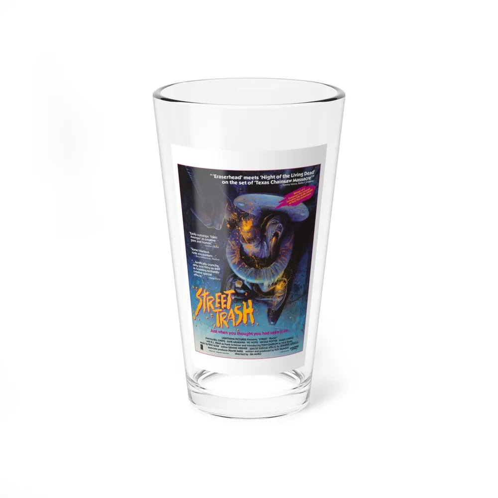 STREET TRASH 1987 Movie Poster - Pint Glass 16oz-16oz-Go Mug Yourself