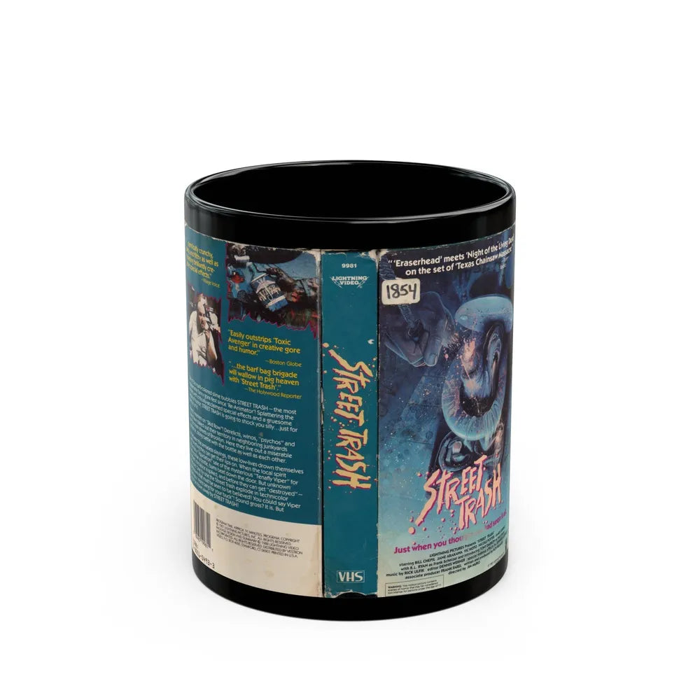 STREET TRASH (VHS COVER) - Black Coffee Mug-11oz-Go Mug Yourself