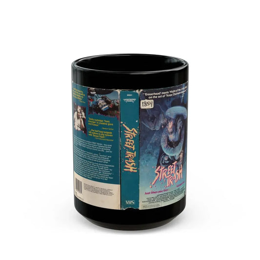 STREET TRASH (VHS COVER) - Black Coffee Mug 15oz - Go Mug Yourself