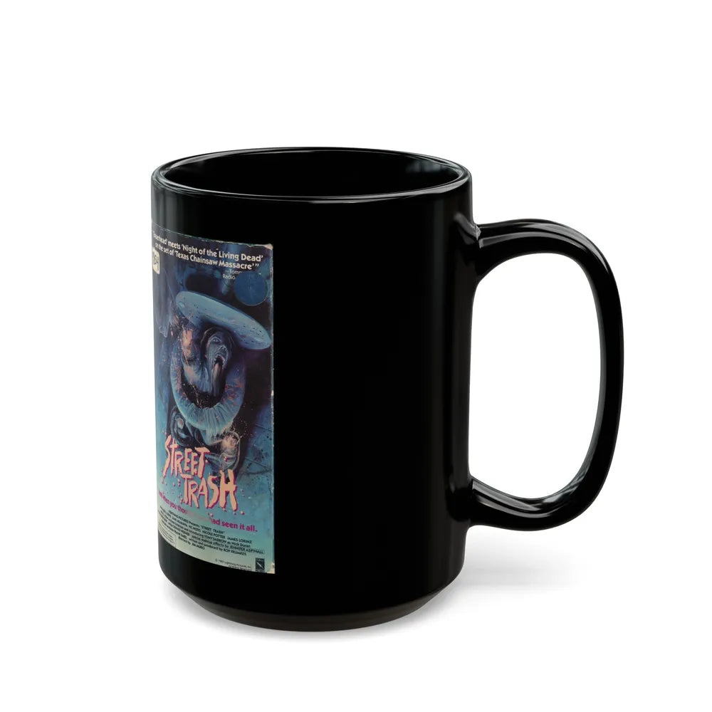 STREET TRASH (VHS COVER) - Black Coffee Mug-Go Mug Yourself