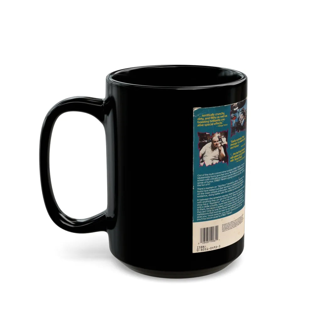 STREET TRASH (VHS COVER) - Black Coffee Mug-Go Mug Yourself