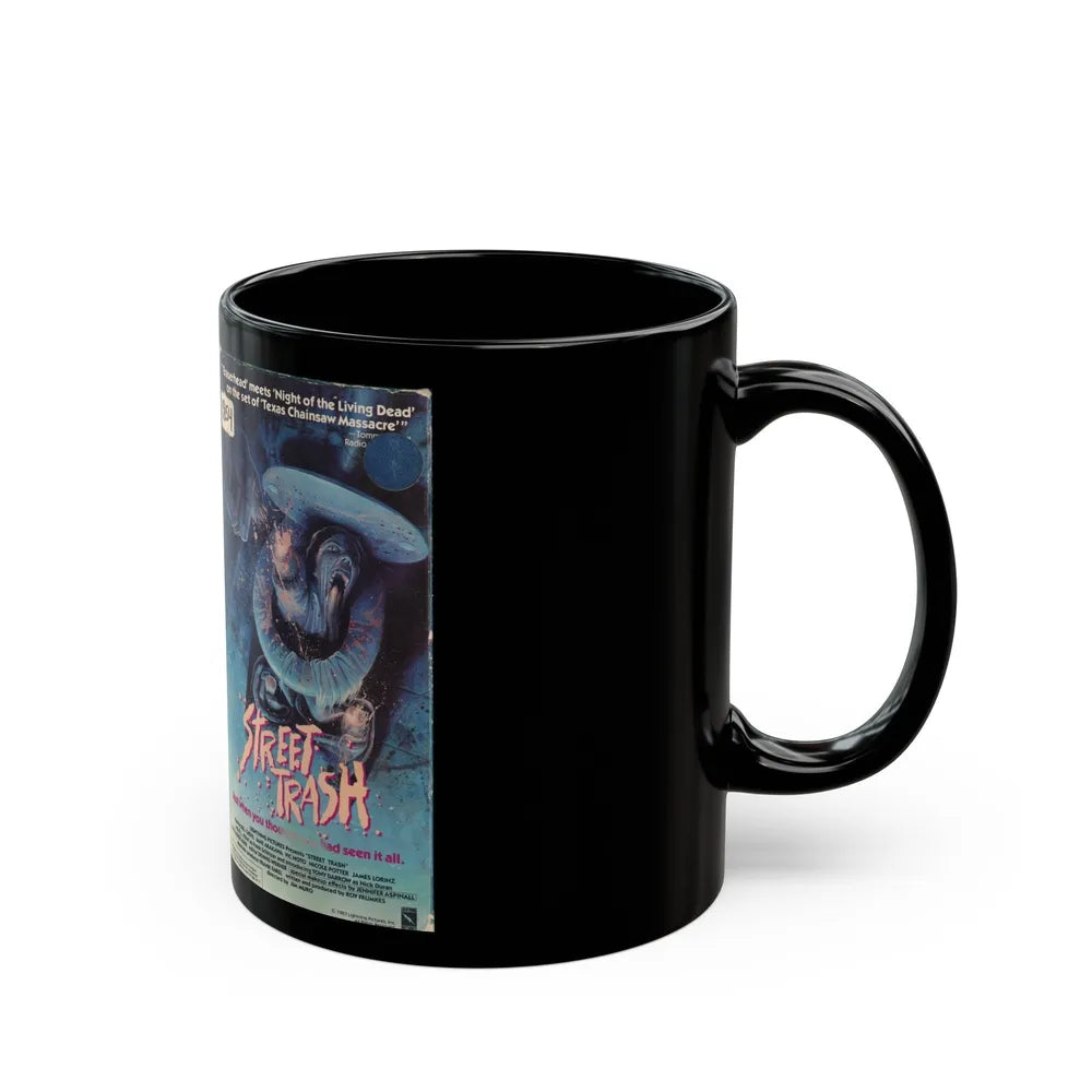 STREET TRASH (VHS COVER) - Black Coffee Mug-Go Mug Yourself