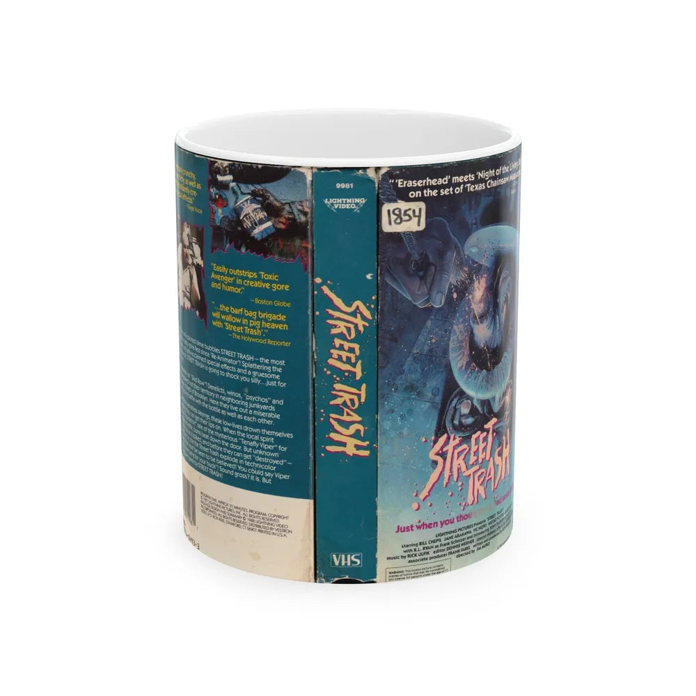 STREET TRASH (VHS COVER) - White Coffee Mug-11oz-Go Mug Yourself