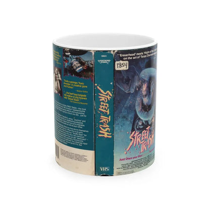 STREET TRASH (VHS COVER) - White Coffee Mug 11oz - Go Mug Yourself
