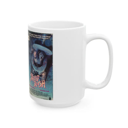 STREET TRASH (VHS COVER) - White Coffee Mug-Go Mug Yourself