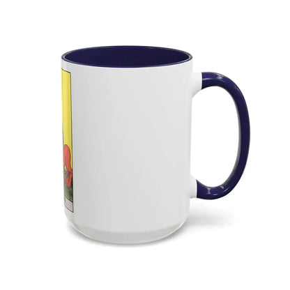Strength (Tarot Card) Accent Coffee Mug - Go Mug Yourself