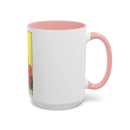 Strength (Tarot Card) Accent Coffee Mug - Go Mug Yourself