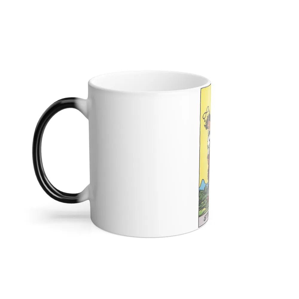 Strength (Tarot Card) Color Changing Mug 11oz-Go Mug Yourself