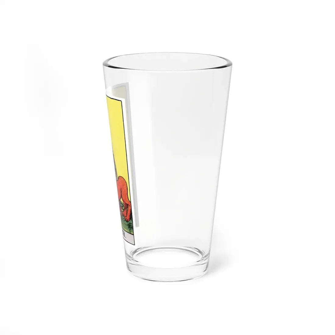 Strength (Tarot Card) Pint Glass 16oz - Go Mug Yourself