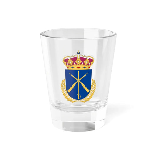 Stridsskola Nord vapen (Sweden) (Coat of Arms) Shot Glass 1.5oz 1.5oz - Go Mug Yourself