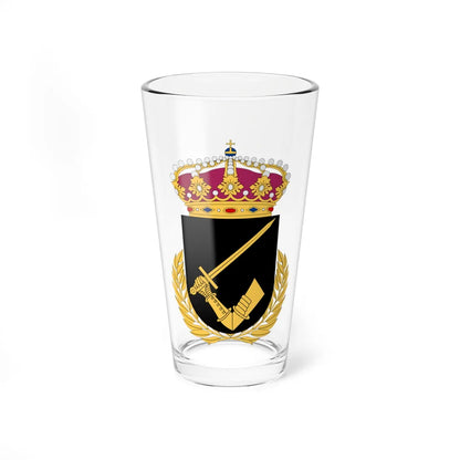 Stridsskola Syd vapen (Sweden) (Coat of Arms) Pint Glass 16oz 16oz - Go Mug Yourself