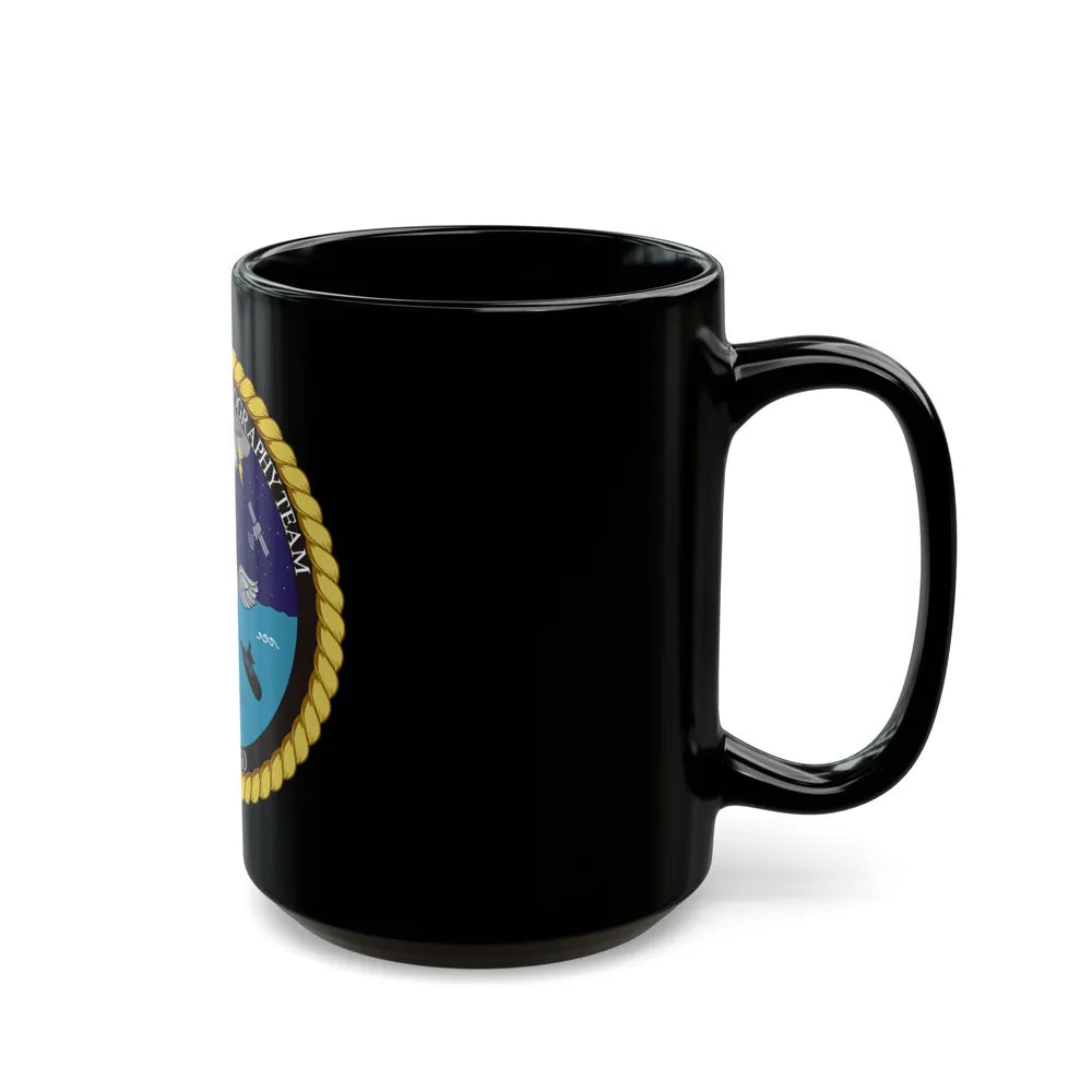 Strike Group Oceanography Team San Diego (U.S. Navy) Black Coffee Mug-Go Mug Yourself