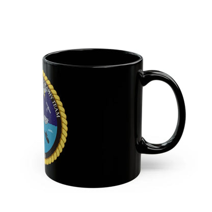 Strike Group Oceanography Team San Diego (U.S. Navy) Black Coffee Mug-Go Mug Yourself