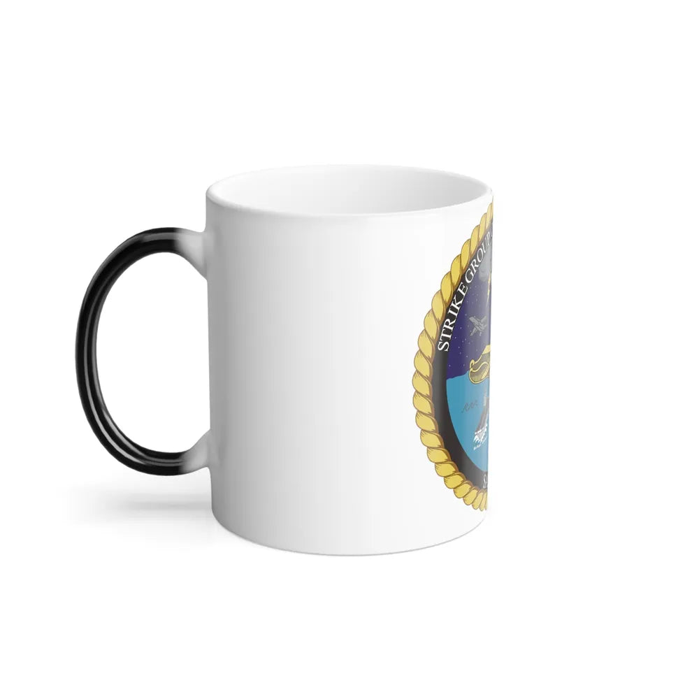 Strike Group Oceanography Team San Diego (U.S. Navy) Color Changing Mug 11oz-Go Mug Yourself