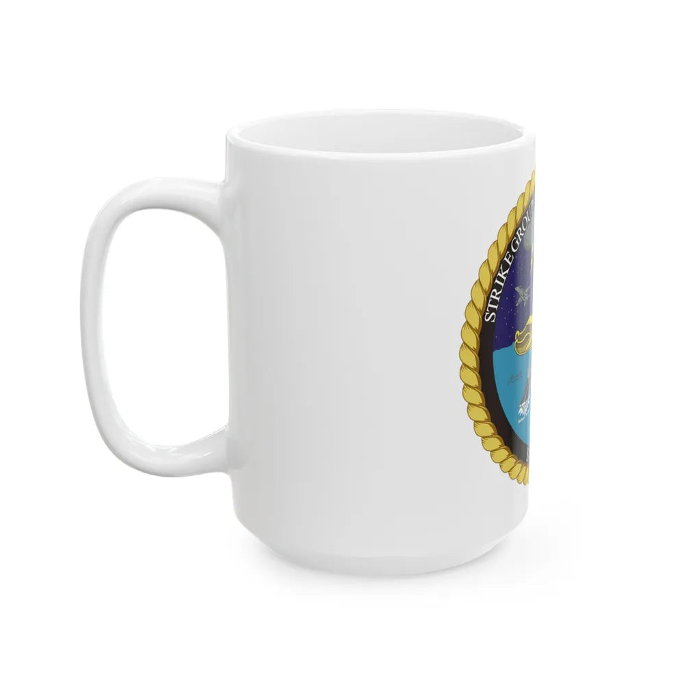 Strike Group Oceanography Team San Diego (U.S. Navy) White Coffee Mug-Go Mug Yourself